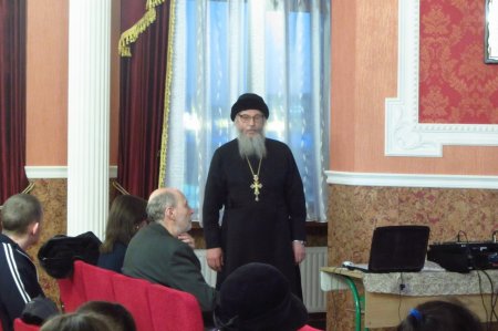 Вторая публичная лекция эллино-византийского лектория при Свято-Пантелеимоновском храме